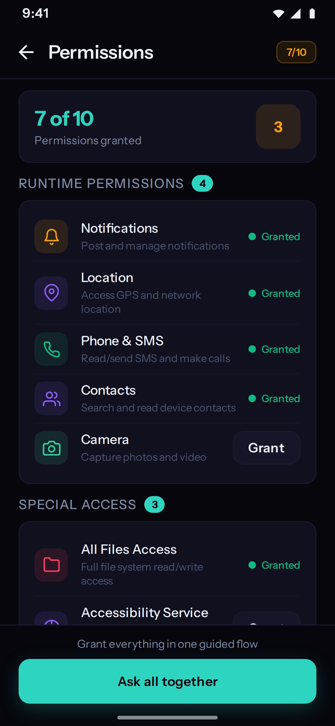 Permissions